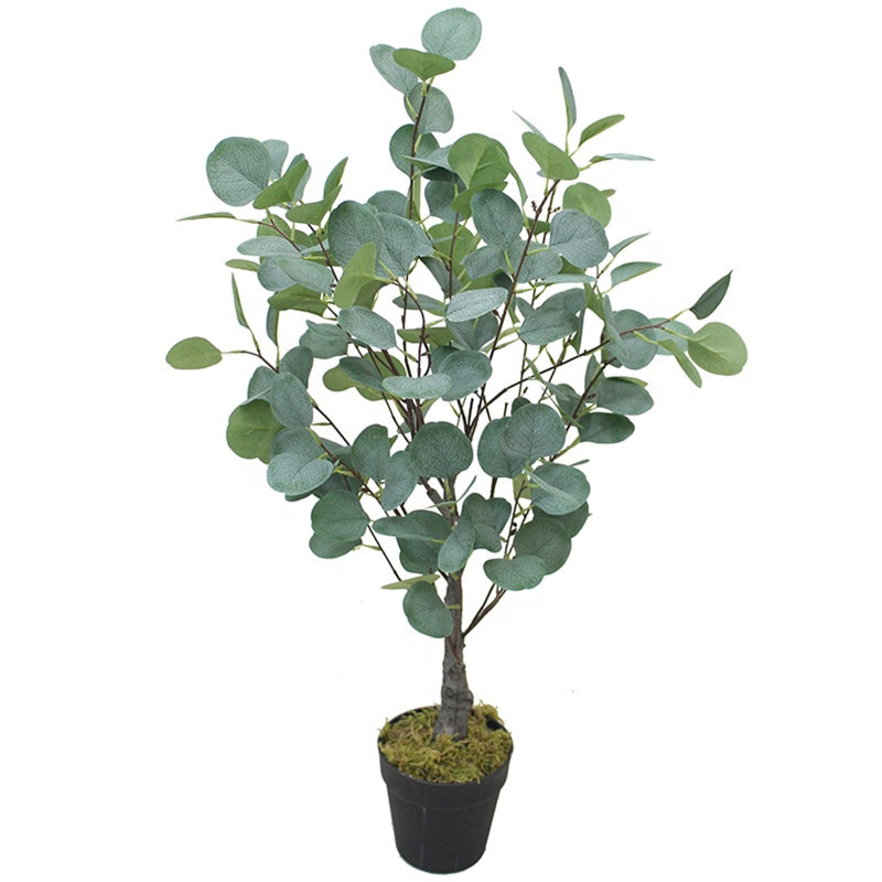 The Seasonal Aisle 85cm Artificial Eucalyptus Tree in Pot Liner